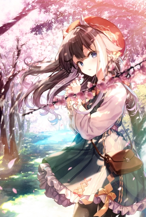 樱花动画少女