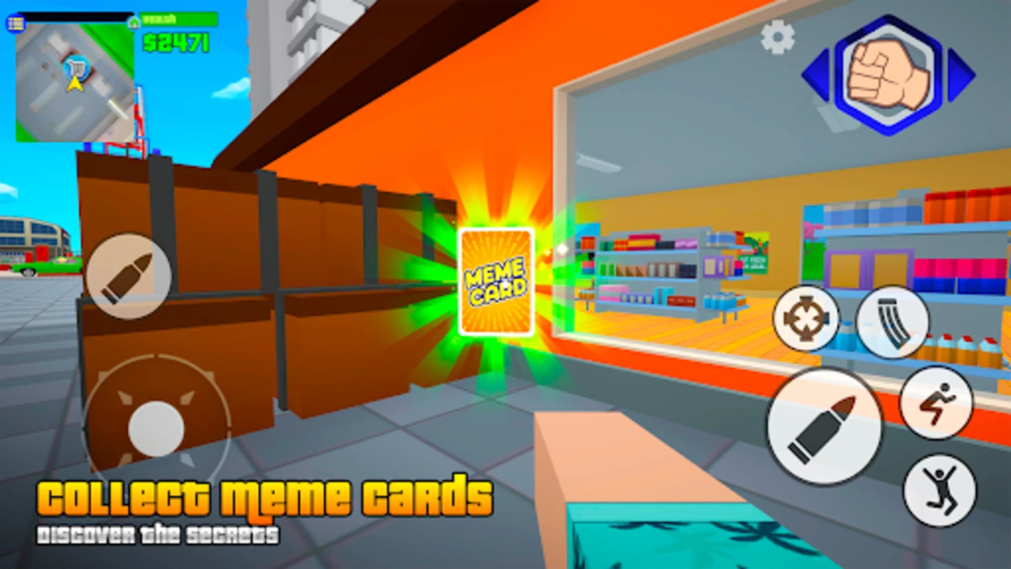 帮派战争像素射击游戏(gangs wars pixel shooter rp game)