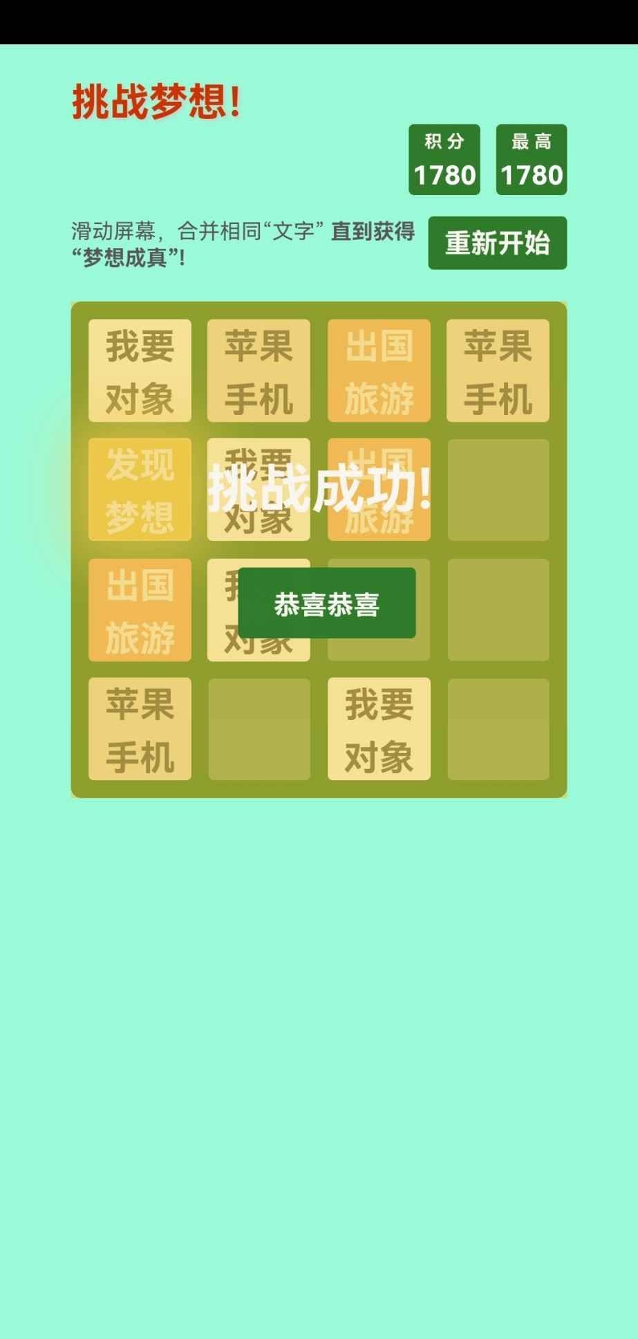 梦想成真