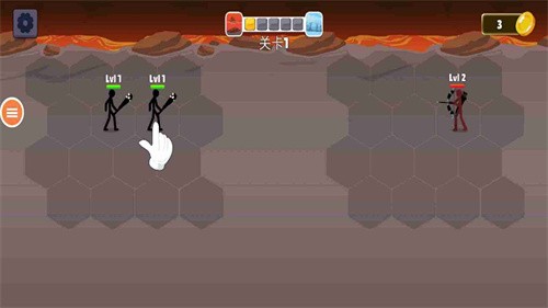 火柴人大作战小游戏