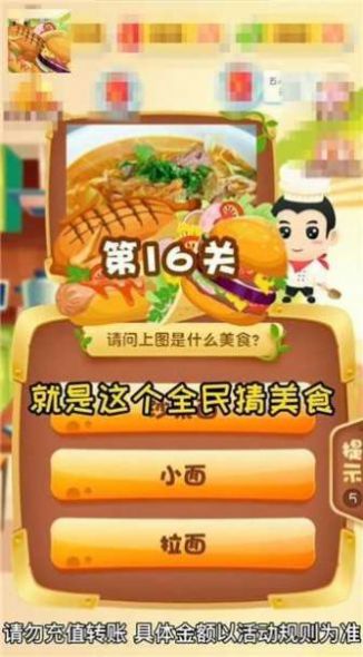 大厨师游戏