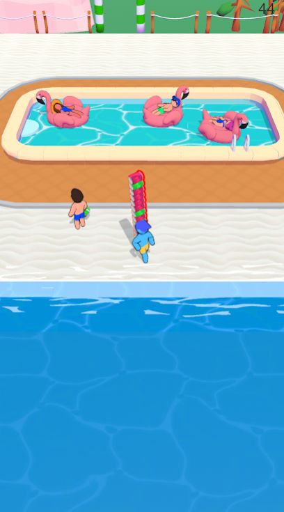 打扫海滩游戏