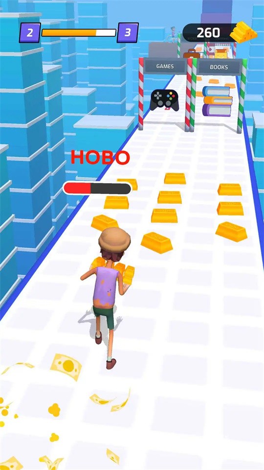 金钱奔跑3d