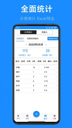 61计件