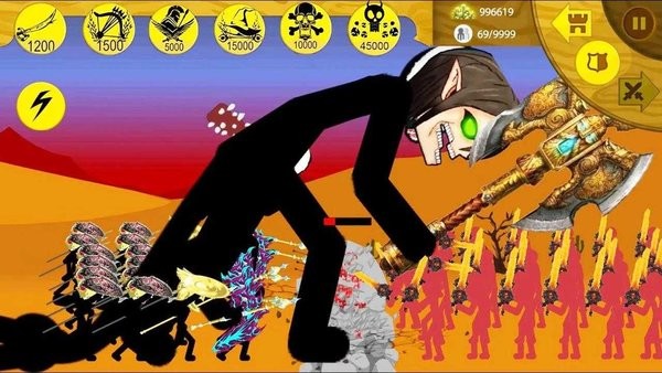 火柴人战争内置菜单版