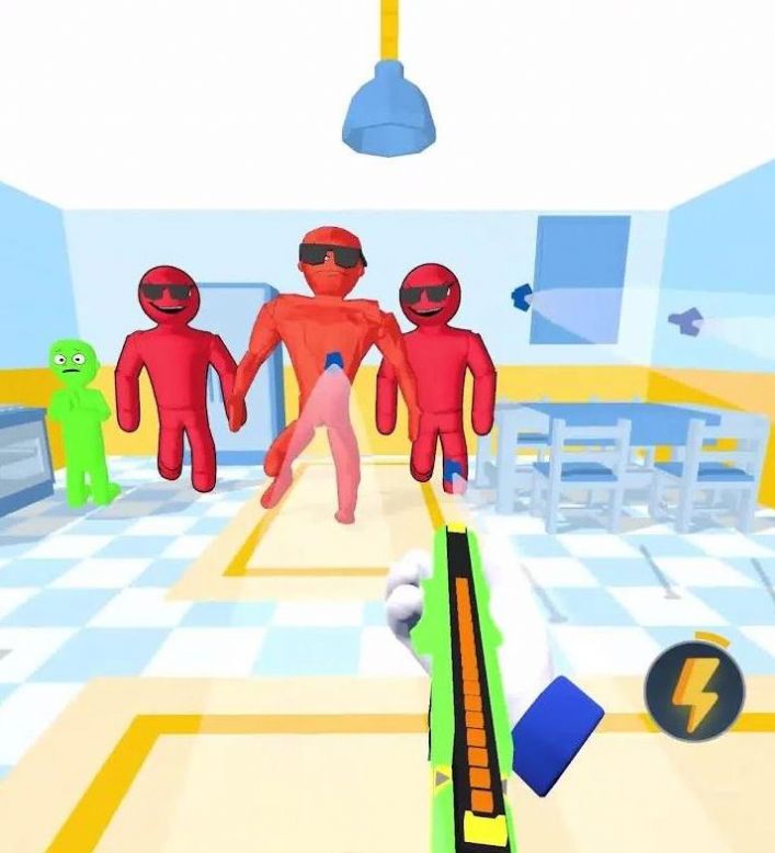 钉枪射劫匪 钉枪射劫匪