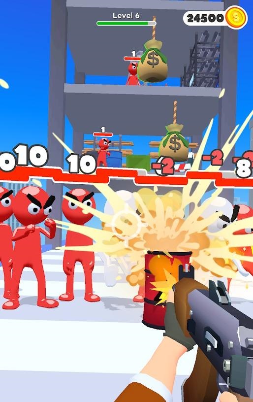 势不可挡的扫射 势不可挡的扫射