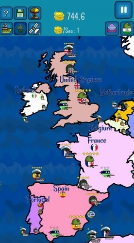 世界征服者之波兰球破解版无限资源