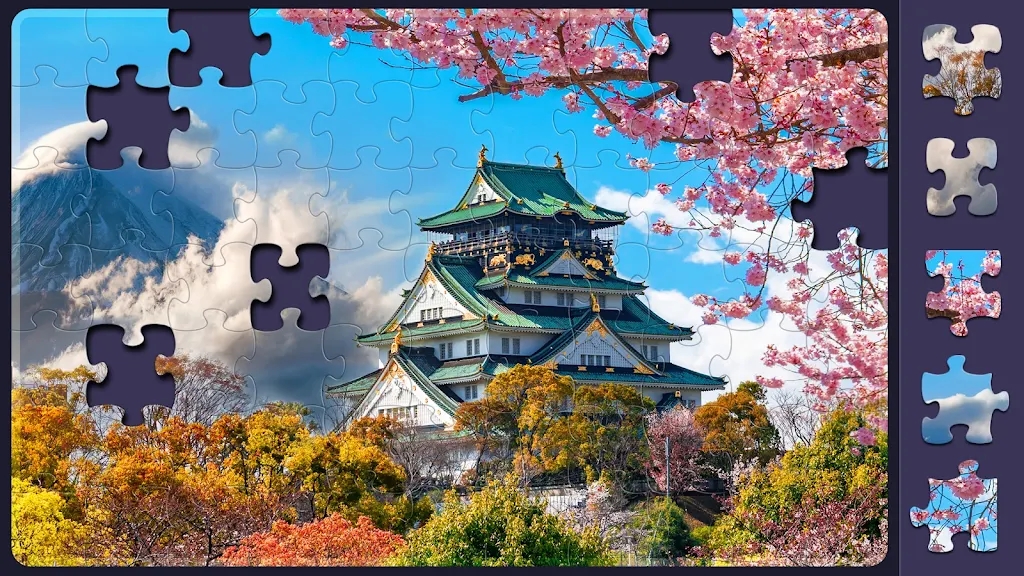 轻松的拼图